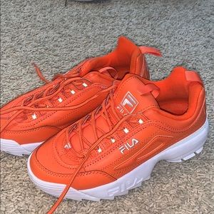 Orange Chunky Filas